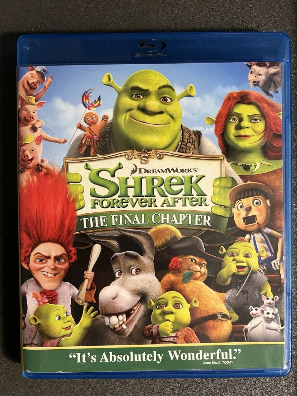 Shrek Forever After (Blu-ray Disc, 2010) Moview Tested